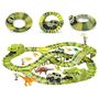 EXTRALINK TOYS DUŻY TOR WYŚCIGOWY SAMOCHODOWY DINOZAUR DINO PARK PARK DINOZAURÓW XXL 271 EL, EXTRALINK EX.24220 5907207224220