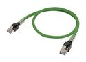 PATCH CORD, RJ45 PLUG-PLUG, CAT5, 2M XS6W-5PUR8SS200CM-G