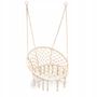 Black Forest Hammock, woven hanging chair 80x60cm ecru, EXTRALINK EX.25418 5907207225418