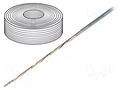 Wire: data transmission; chainflex® CF240; 5x0.25mm2; grey; Cu IGUS CF240.02.05