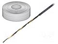 Wire: motor; chainflex® CF30; 4G1.5mm2; PVC; black; stranded; Cu IGUS CF30.15.04