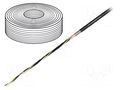 Wire: motor; chainflex® CF31; 4G1.5mm2; black; stranded; Cu; PVC IGUS CF31.15.04