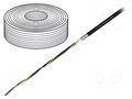 Wire: motor; chainflex® CF35.UL; 4G6mm2; black; stranded; Cu; 16mm IGUS CF35.UL.60.04