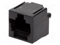 Connector: RJ45; socket; PIN: 8; 8p8c; THT; straight; 16.51mm TE Connectivity 5555799-1
