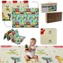 Extralink Double-Sided Educational Play Mat, 150x200x1 cm Foldable Cars-Airplanes + Bag, EXTRALINK EX.27870 5907207227870