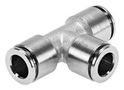 PUSH-IN T-FITTING, 12MM, 20BAR NPQH-T-Q12-Q10-P10
