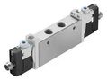 AIR SOLENOID VALVE, G1/8, 8BAR, 24VDC VUVG-L14-T32C-AT-G18-1R&