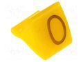 Markers; Marking: 0; 1.7÷3.5mm; H: 7mm; A: 6mm; -30÷100°C; leaded KURANT MZ-1/0