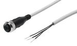 SENSOR CORD, 5P M12 RCPT-FREE END, 5M SIM-M12-3GD-5-PU