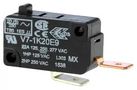 MICROSW, SPST-NO, PIN PLUNGER, 22A/125V V7-1K20E9