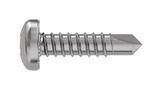 PAN HEAD SCREW, STEEL, 4.2MM X 19MM 4.2 X 19 PUSTDX Z100 SERRATED DIN7504