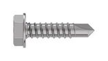 HEX WASHER HEAD SCREW, SS A2, 4.8X13MM 4.8 X 13 WXA2DX S50 DIN7504
