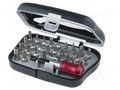 Kit: screwdriver bits; bag; Holder: C6,3mm; Overall len: 25mm; 1/4" NEWBRAND NB-01BITS-SET