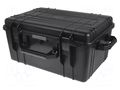 Case; tool case; black; ABS; 580x400x280mm; IP67 NEWBRAND NB-45-10-B