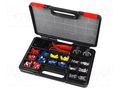 Kit: for crimping push-on connectors, terminal crimping; case NEWBRAND NB-CRIMP-TSET01