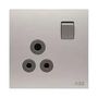 CONNECTOR, SOCKET, 3P, 5A, WALL MOUNT 2CLA623759N1101