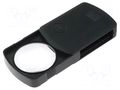Folding magnifier; Mag: x1.75; Lens: Ø45mm; 70x50x15mm NEWBRAND NB-PLUP-4