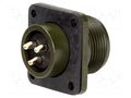 Connector: circular; socket; PIN: 3; female; soldering; MS/DS; 13A AMPHENOL DS3102A14S-1S