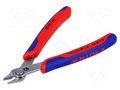 Pliers; side,cutting,precision; 125mm; without chamfer KNIPEX KNP.7803