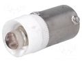 LED lamp; white; BA9S; 6VDC; 6VAC BRIGHTMASTER LLED-B9/6/W
