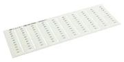 MARKER CARD, PRE-PRINTED, WHITE, TB 1SNK140021R0000
