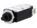 Circuit breaker; Urated: 240VAC; 48VDC; 1.5A; SPST; Poles: 1; screw SCHURTER T11-311-1.5A