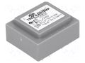Transformer: encapsulated; 0.6VA; 230VAC; 7.5V; 7.5V; 40mA; 40mA INDEL TSZZ0.5/2X7.5V
