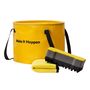 Car wash accessories set HOTO QWOGJ002 (PVC folding bucket, car sponge and towel), HOTO QWOGJ002