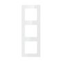 Triple frame socket Avatto N-TS10-Frame-W3 (white), Avatto N-TS10-Frame-W3