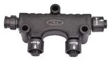 CIRCULAR ADAPTER, TEE-TYPE, 2WAY, 5POS AB-AD-555500-FFMF00-Q001