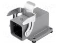 Enclosure for connectors: HDC; size 3A; Han® A; with latch HARTING 09200030811