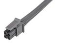WTB CORD, MICRO-FIT RCPT/FREE END, 23.6" 214756-2043