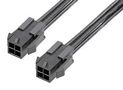 WTB CORD, 4P MICRO-FIT PLUG/PLUG, 5.9" 214757-2041