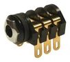 AUDIO CONN, STEREO, JACK, 3POS, 6.35MM CL1323A