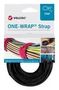HOOK & LOOP STRAP, 20MM X 330MM, BLACK VEL-OW64701