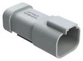 AUTOMOTIVE HOUSING, RCPT, 4POS, 13A AT04-4P-SS01