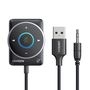 Wireless Car Bluetooth 5.4 Receiver with AUX (3.5mm) Connector UGREEN/35002 6941876230020