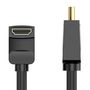 Cable HDMI 2.0 Vention AARBH 2m, Angled 90°, 4K 60Hz (black), Vention AARBH