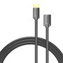 HDMI 2.0 Male to HDMI 2.0 Female Extension Cable Vention AHCBJ 5m, 4K 60Hz, (Black), Vention AHCBJ