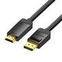 DisplayPort 1.2 to HDMI 1.4 Cable Vention HAGBI 3m, 4K 30Hz (Black), Vention HAGBI