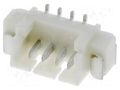 Connector: wire-board; socket; male; PIN: 4; 1A; Urated: 125V; SMT JOINT TECH NX1251-04SMS