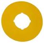 LABEL, EMERGENCY SWITCH, YELLOW M22-XBK