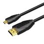 Kabel micro HDMI do HDMI Vention VAA-D03-B150 1,5m 4K 30Hz (Czarny), Vention VAA-D03-B150