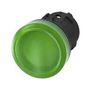 ACTUATOR, 22MM INDICATOR LIGHT, GREEN 3SU10016AA400AA0