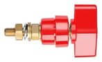 BINDING POST, 100 A, 1 KV, RED POL 102 L / RT