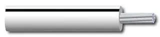HOOK-UP WIRE, 1.55MM, WHITE/BLACK, 100M MP005390