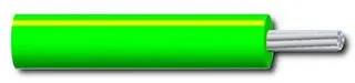 HOOK-UP WIRE, 1.55MM, GREEN/YELLOW, 500M MP005394