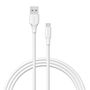 Cable USB 2.0 to Micro USB Vention CTIWF 2A 1m (white), Vention CTIWF
