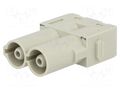 Connector: HDC; module; male; Han-Modular®; PIN: 2; 70A; 1000V HARTING 09140022641