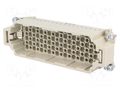 Connector: HDC; contact insert; male; Han® DD; PIN: 108; 108+PE HARTING 09161083001